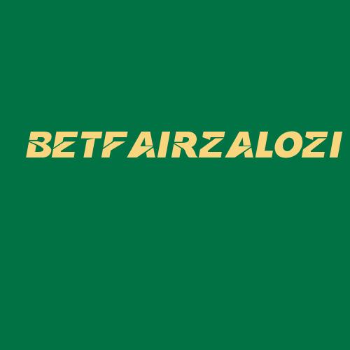 Logo da BETFAIRZALOZI